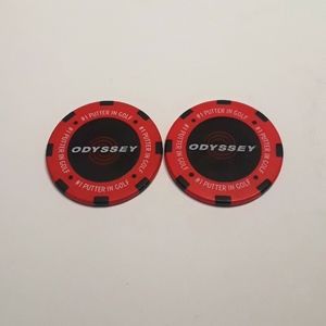 c  TWO CALLAWAY ODYSSEY #1 PUTTER GOLF BALL M…